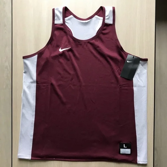 Nike Red Athletic Work Out Tank Top - Picture 2 of 10